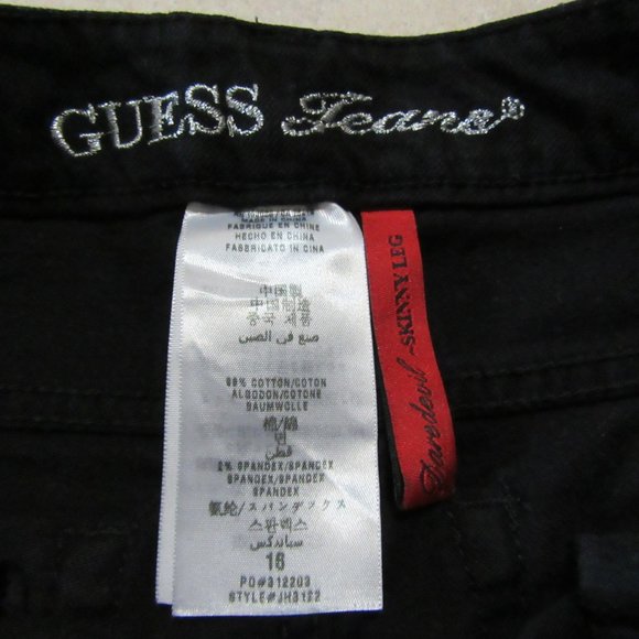 Black Jeans Guess Size Teen 16 - Picture 7 of 16